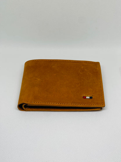 Tommy Crazy Horse Leather Wallet