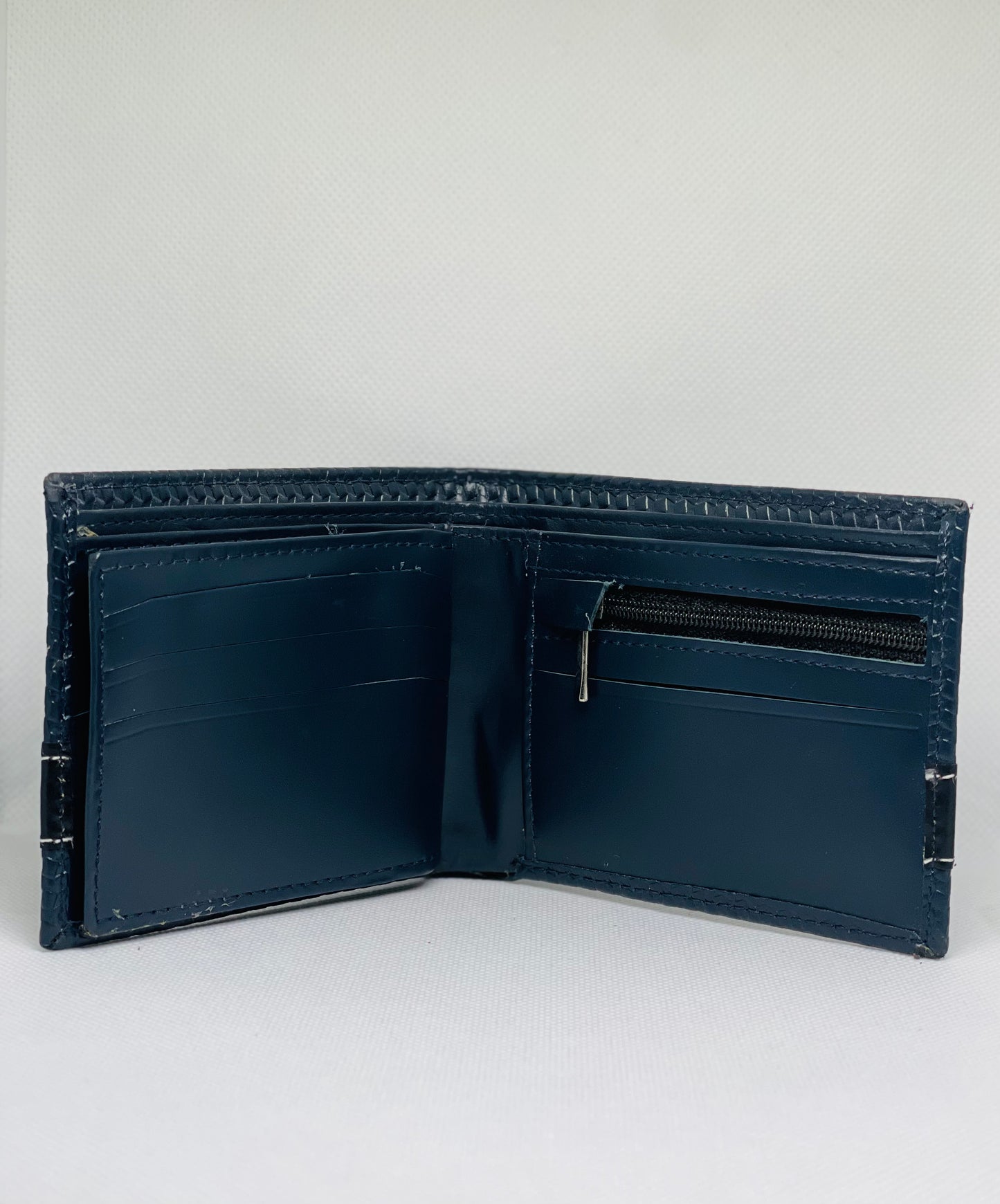 Sophisticated Chatai Texture Wallet Featuring a Chic Strap