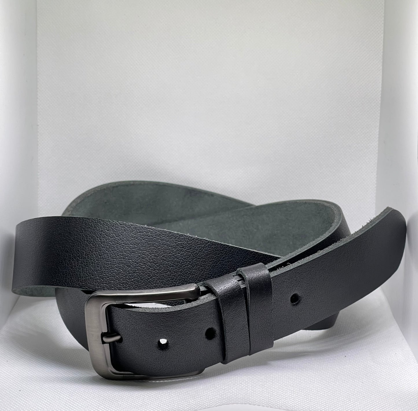 Classic Cow Leather Belt with Complimentary Card Holder