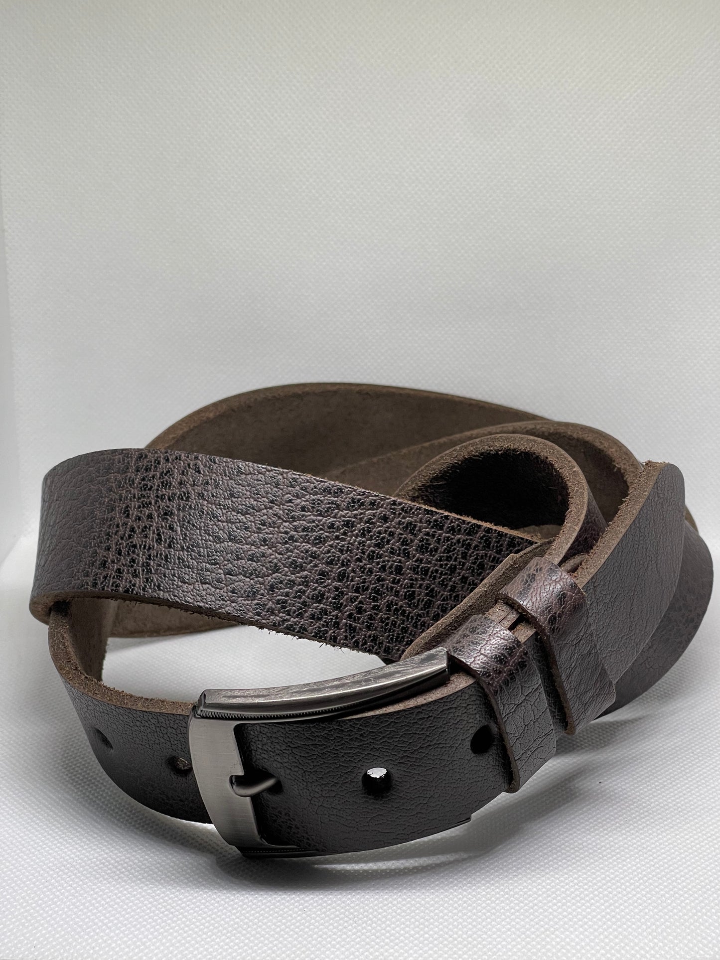 Comfortable Soft Cow Leather Belt with Complimentary Card Holder